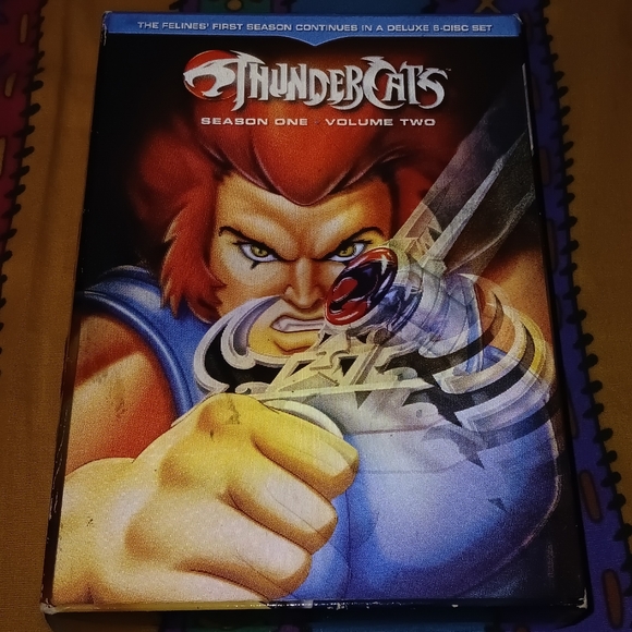 Thundercats Season 1 Volume 2 DVD Box Set Vintage 80s Cartoon - Picture 1 of 6